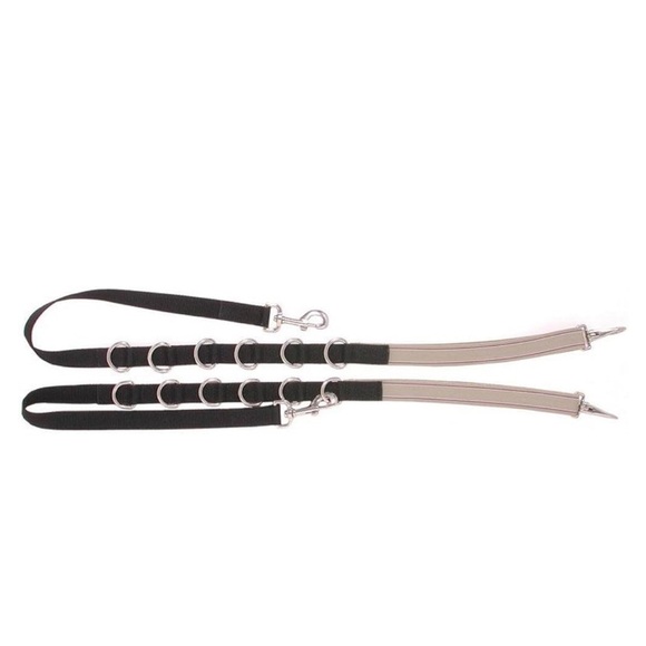 Basic Nylon D-Ring Adjustable Elastic Side Reins - Picture 1 of 4